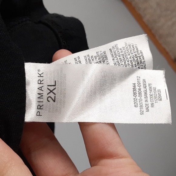 Primark Men's Black Muscle Tank Top Tee - Picture 4 of 8